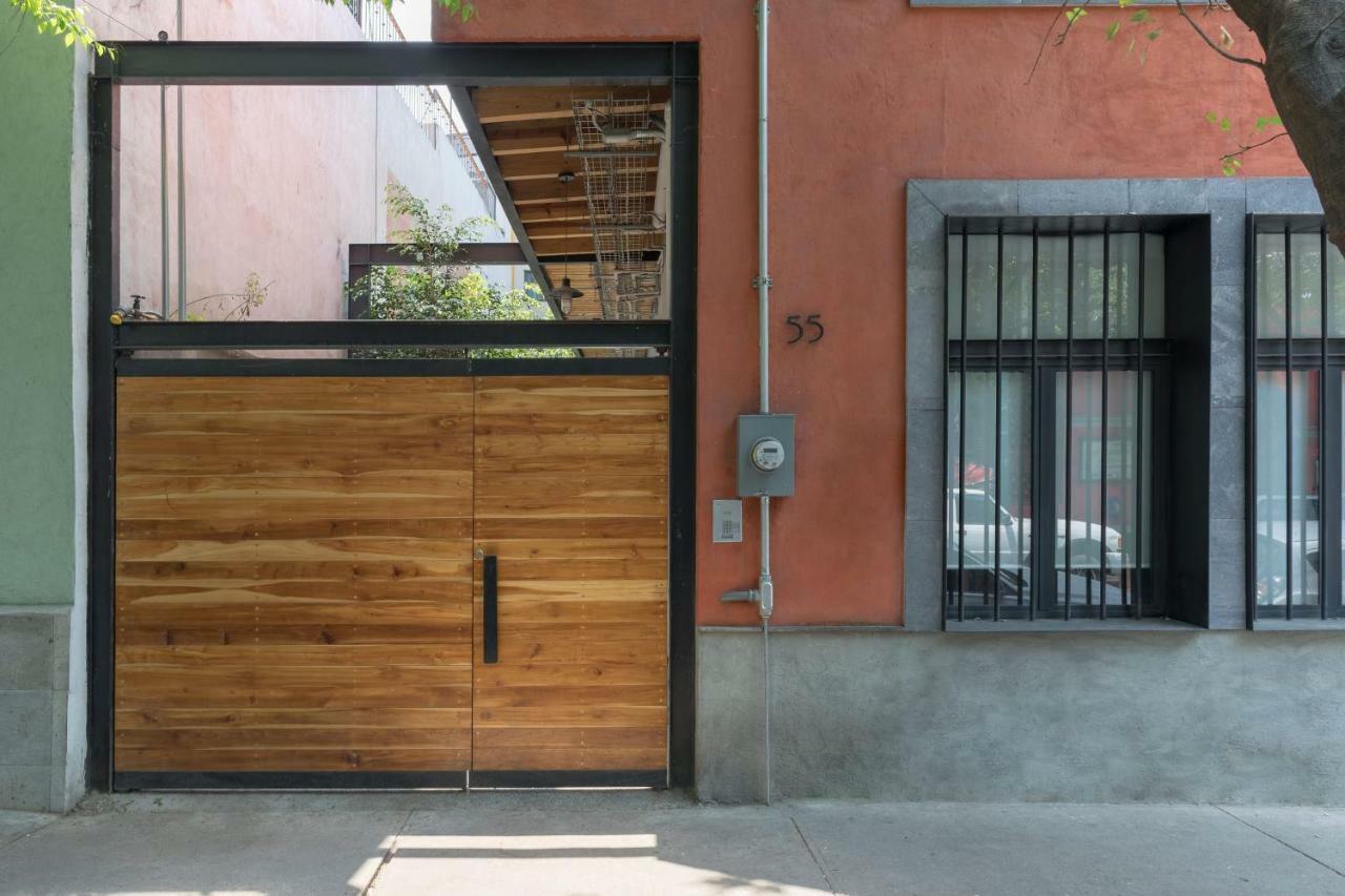 55 Fernandez Leal Lägenhet Mexico City Exteriör bild